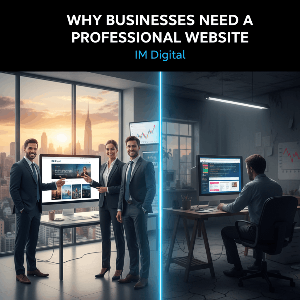 Why Businesses Need a Professional Website