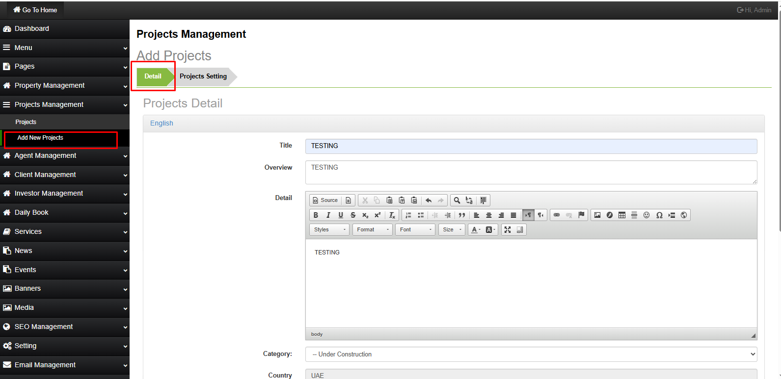 Real Estate Management System